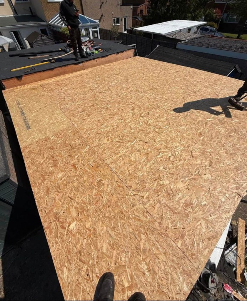 building a new flat roof