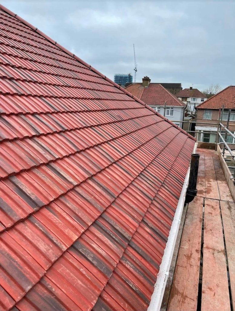 new residential roof