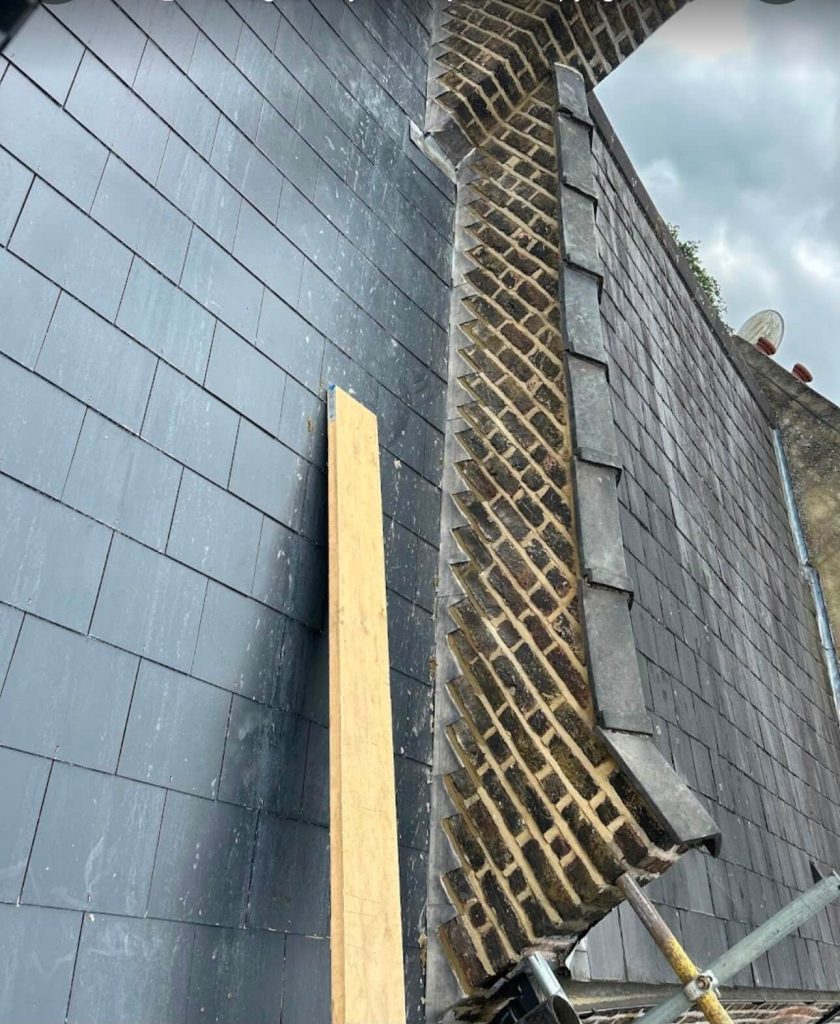 repairing flashing on roof
